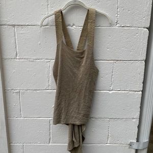 Free People Open Back Tank Top